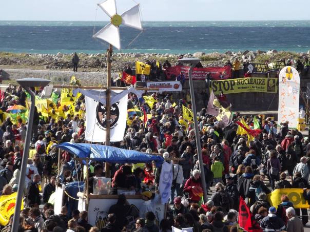 Flamanville anti nuke rally 2