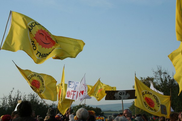 Stop Hinkley blocade by CND