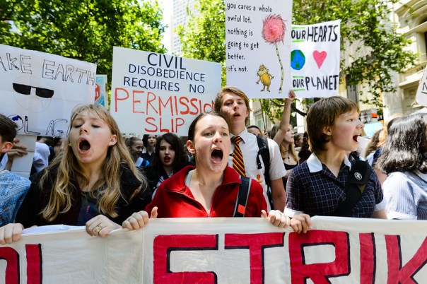 School Strike for Climate Melbourne 30-11-18