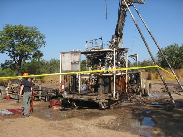 0010-Drilling Nov 2009 North Zone south central 3